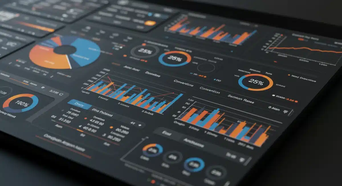 Dashboard de análise de ROI em publicidade programática