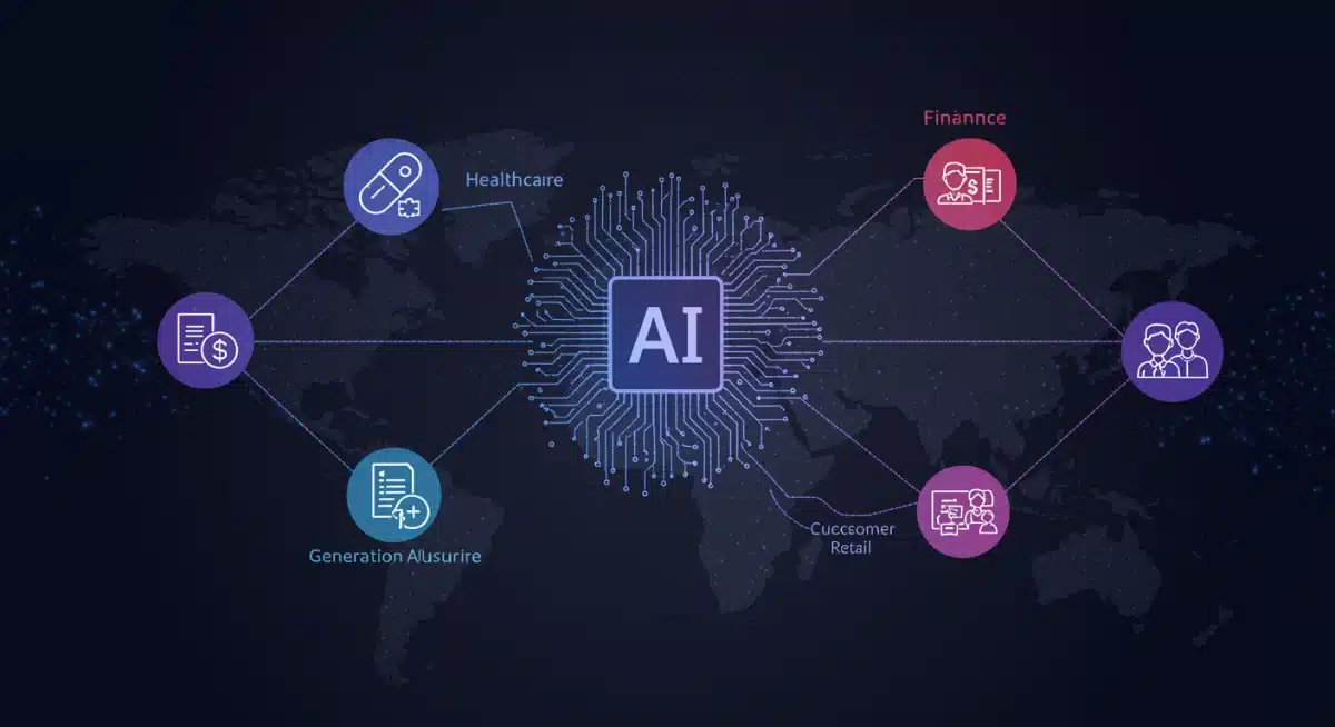 Impacto da IA Generativa em saúde, finanças e varejo no Brasil