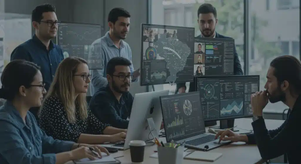 Escolher Ferramenta Gestão Projetos Remotos Brasil: 5 Critérios Chave 2026