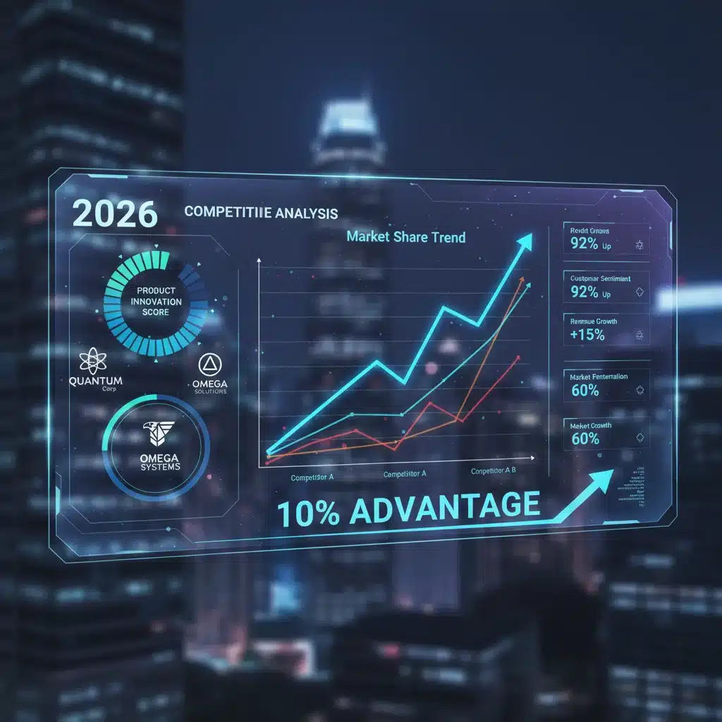 Monitoramento de Concorrência: 5 Ferramentas Essenciais para 2026 e Vantagem de 10%