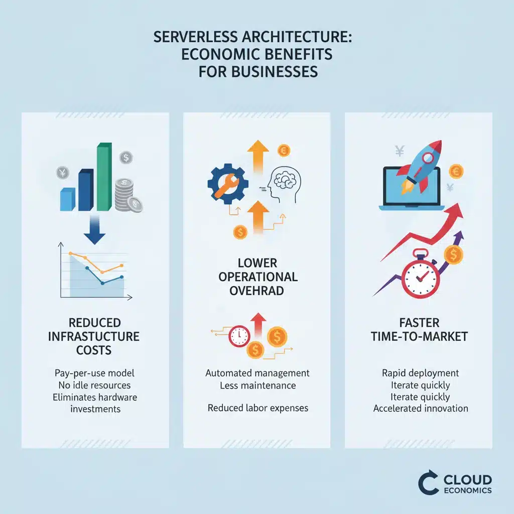 Beneficios económicos de la arquitectura serverless