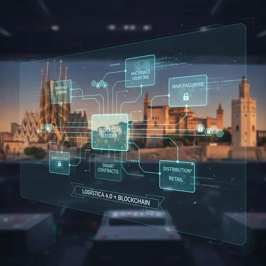 Blockchain Logística España 2026: Más Allá de Criptomonedas