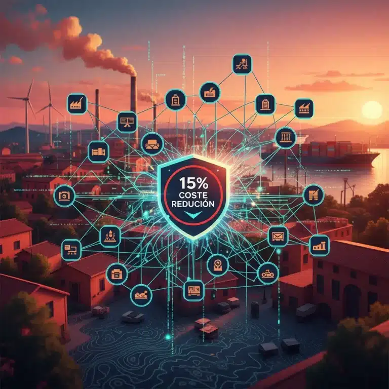 Reducción de costes del 15% en la cadena de suministro española mediante innovación