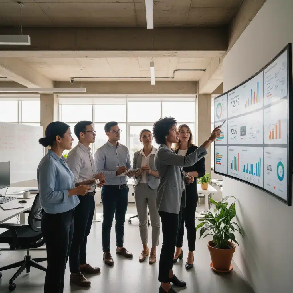 Equipo de marketing colaborando en la optimización de estrategias de Inbound Marketing y análisis de datos.